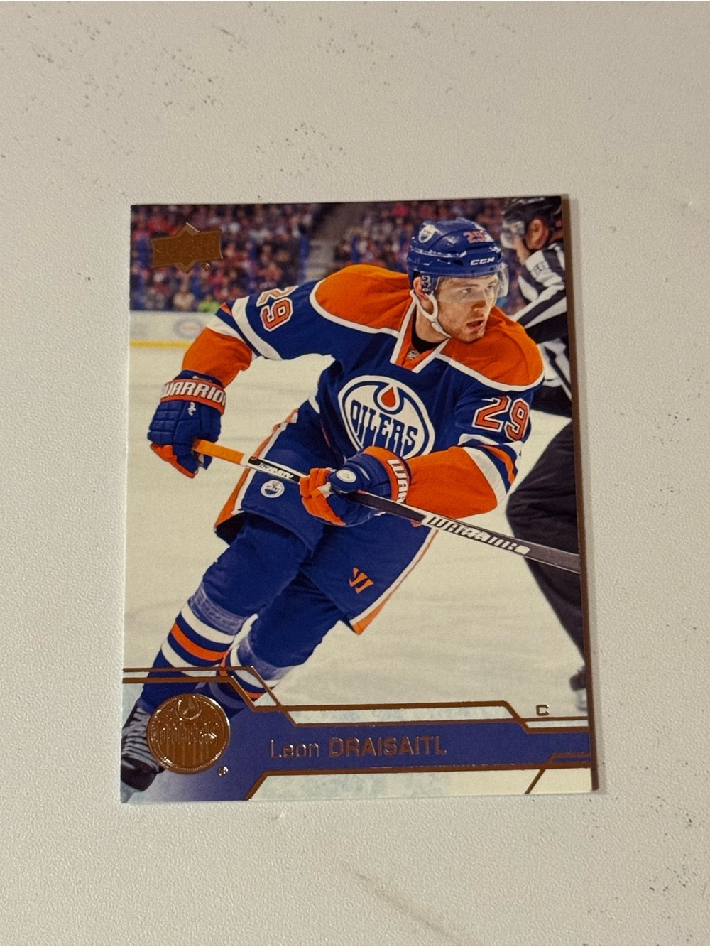 Leon Draisaitl 2016‑17 Upper Deck Series One Hockey Card #78 (Edmonton Oilers)
